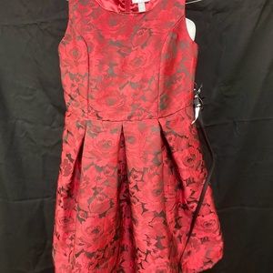 Girls (14) Sleeveless dress with belt